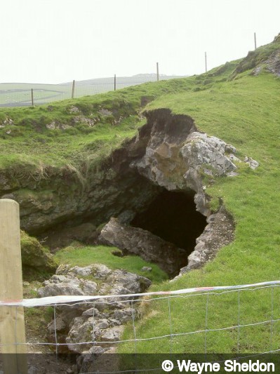 Entrance of Windy Knoll Cave
