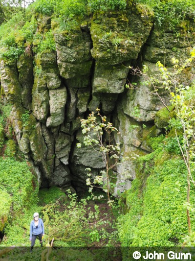 Entrance of Gautries Hole