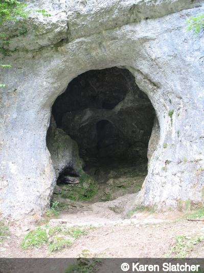 Entrance of Dove Holes Caves