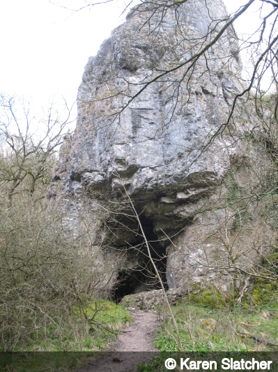 Entrance of Pickering Tor Cave