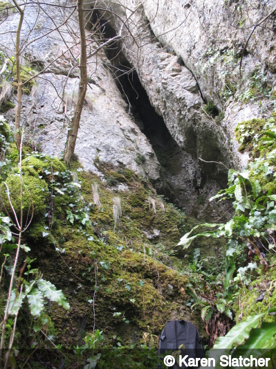 Entrance of  8. Wide fissure
