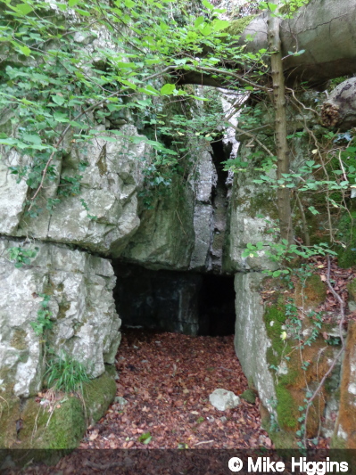 Entrance of Merlin's Mine, Top Entrance