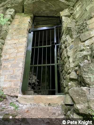 Entrance of Holme Bank Chert Mine