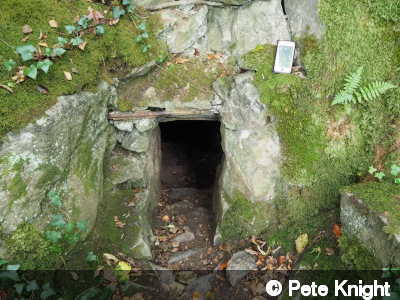 Entrance of Merlin's Mine, Main Entrance