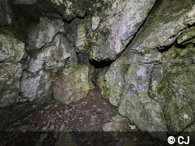 Entrance of Stinking Lane Rift Cave No 2