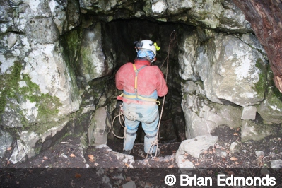 Entrance of Carlswark Cavern, Eyam Dale Shaft