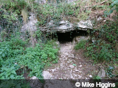 Entrance of Tideswell Dale Cave