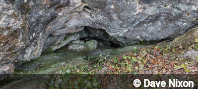 Entrance of Doyle's Cave