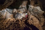 Gentlewoman's Pipe Climbing Shaft / Natural chamber near shaft base