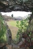 Small Knowle End Quarry Cave/Pot / View from entrance