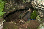 Wardlow Crawl Cave / Digging Trays Left Inside